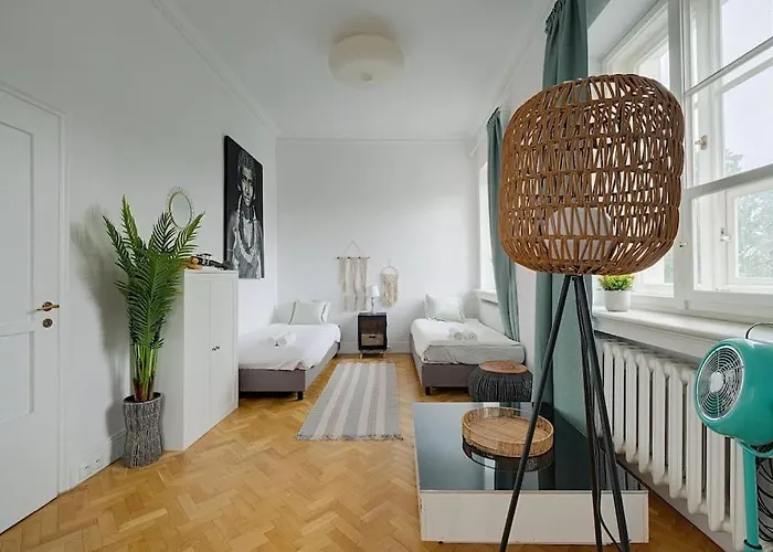 Place*unique Royal Route View*4 Bedrooms*6beds Warschau